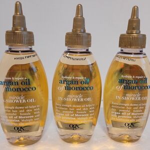 OGX Argan Oil of Morocco Miracle in shower oil 4 oz. - 3 Qty